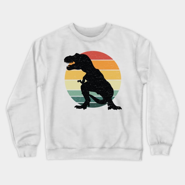 dinosaur vintage costume Crewneck Sweatshirt by Tesszero